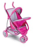 Pink baby strollers car seats