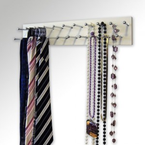 tie and necklace holder wall mount