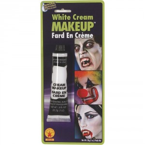 rubies 1 oz tube white cream halloween makeup