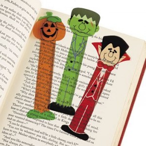 48 vinyl bookmarks halloween treats for kids