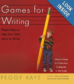 peggy kaye writing games for kids