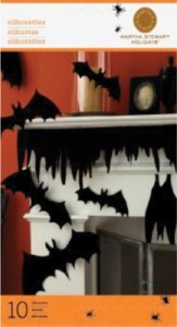 martha stewart bat cave halloween silhouettes
