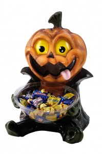 rubies jack o lantern halloween candy bowl
