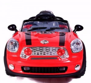 storm red mini electric car for kids