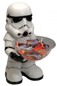 rubies star wars storm trooper halloween candy bowl