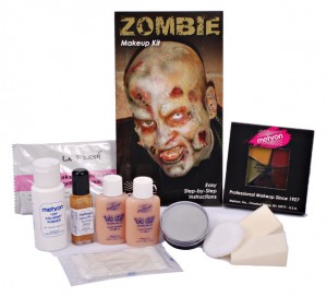 zombie halloween makeup kit