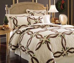 lennox christmas holiday bedding quilt