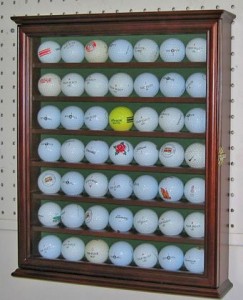display gifts 49 golf ball display case