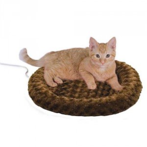 K&H Thermo-Kitty Fashion Splash Heated cat bed warmer
