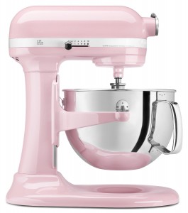 professional 600 series 6 quart kitchenaid stand mixer pink