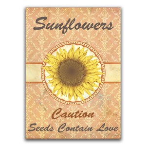 sunflower seed packets from seeds needs