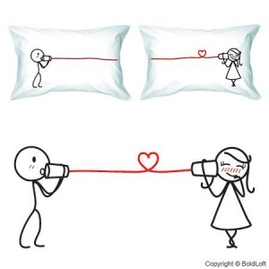 boldloft say I love you valentines day pillowcases