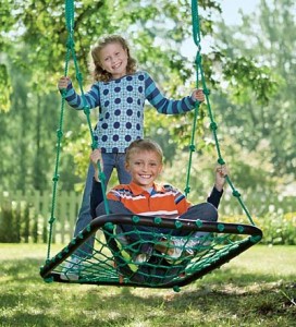 hearthsong swing set for small yard