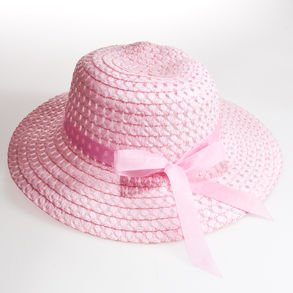 pink girls easter bonnet hat from design r kidz