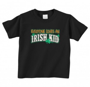 threadrock everyone loves and irish kid toddler st patricks day shirts