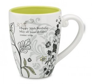 mark my words mug 30th birthday gift ideas for her
