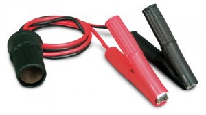 RoadPro 12V battery clamp converter