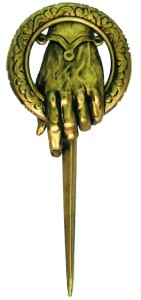 hand of king pin game of thrones merchandise