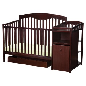 delta shelby crib changing table combo