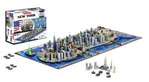 city skyline new york 4d puzzle
