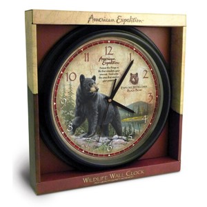america expedition black wall clocks