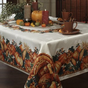 harvest splendor printed tablecloth thanksgiving table decorations