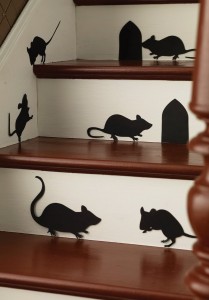 martha stewart mice halloween silhouettes