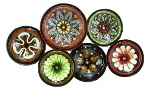 bombay jewel decorative plates for hanging