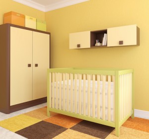 neutral baby bedding and nursery theme
