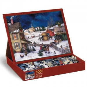 christmas eve in the country christmas jigsaw puzzles