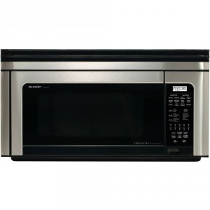 sharp r-1880ls stainless steel over the range microwave