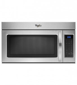 whirlpool wmh31017as stainless steel over the range microwave