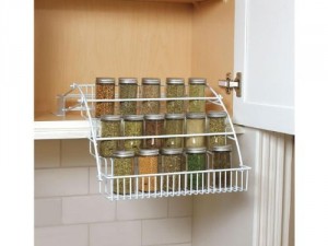 rubbermaid pull out spice rack