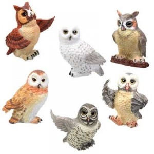Owl Collection Figurines Set of 6