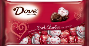 dove dark chocolate valentines day candy