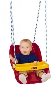 fisher price swing set for small yard
