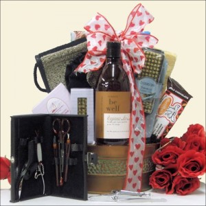 greatarrivals spa valentines day gift basket for him