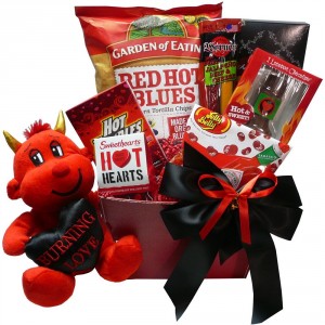 art of appreciation little devil valentines day gift basket for him