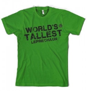 worlds tallest leprechaun st patricks day shirts for men from crazy dog tshirts